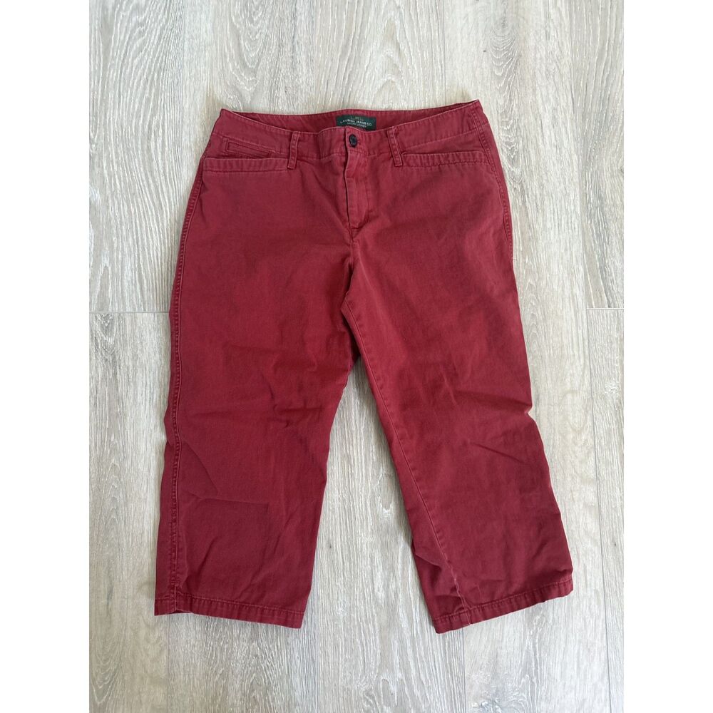 Vintage Ralph Lauren Capri Crop Pants-10